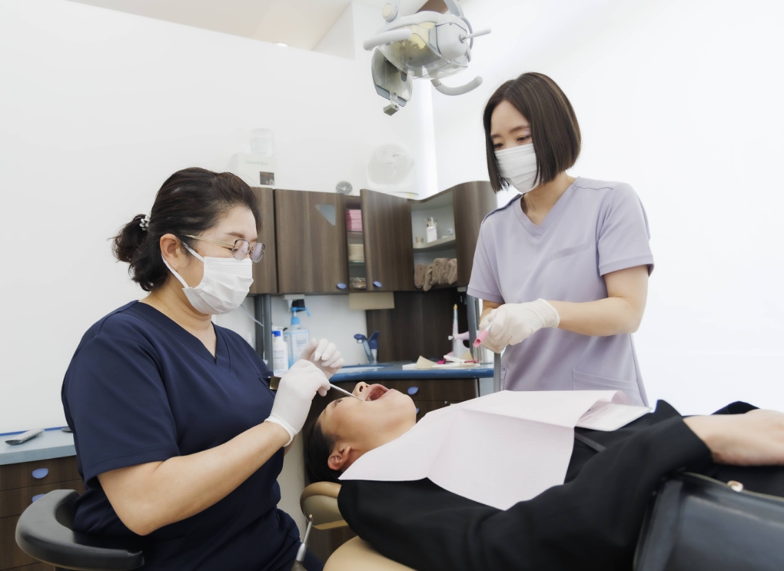 なるべく削らないＭＩ治療で、虫歯の再発を予防