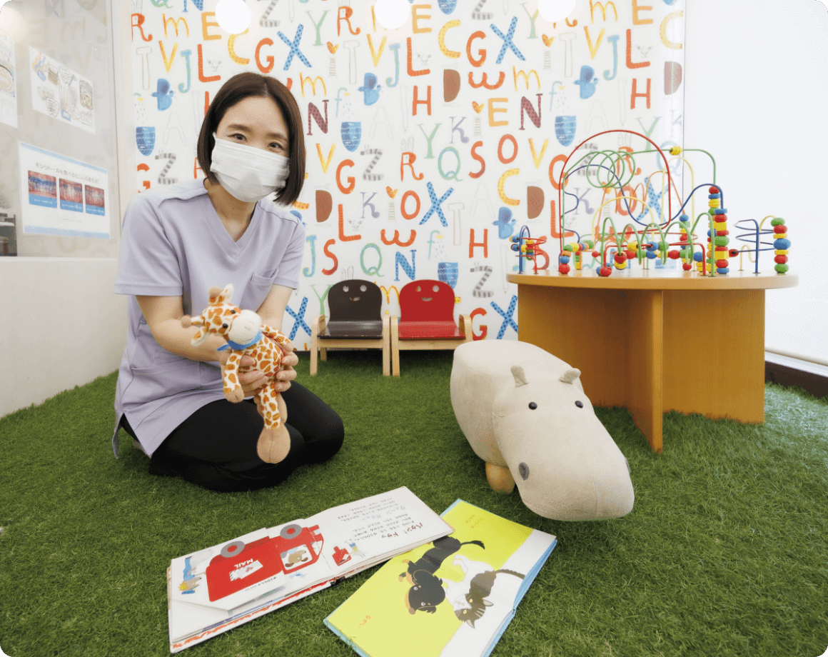 お子さま連れでも安心の託児サービス